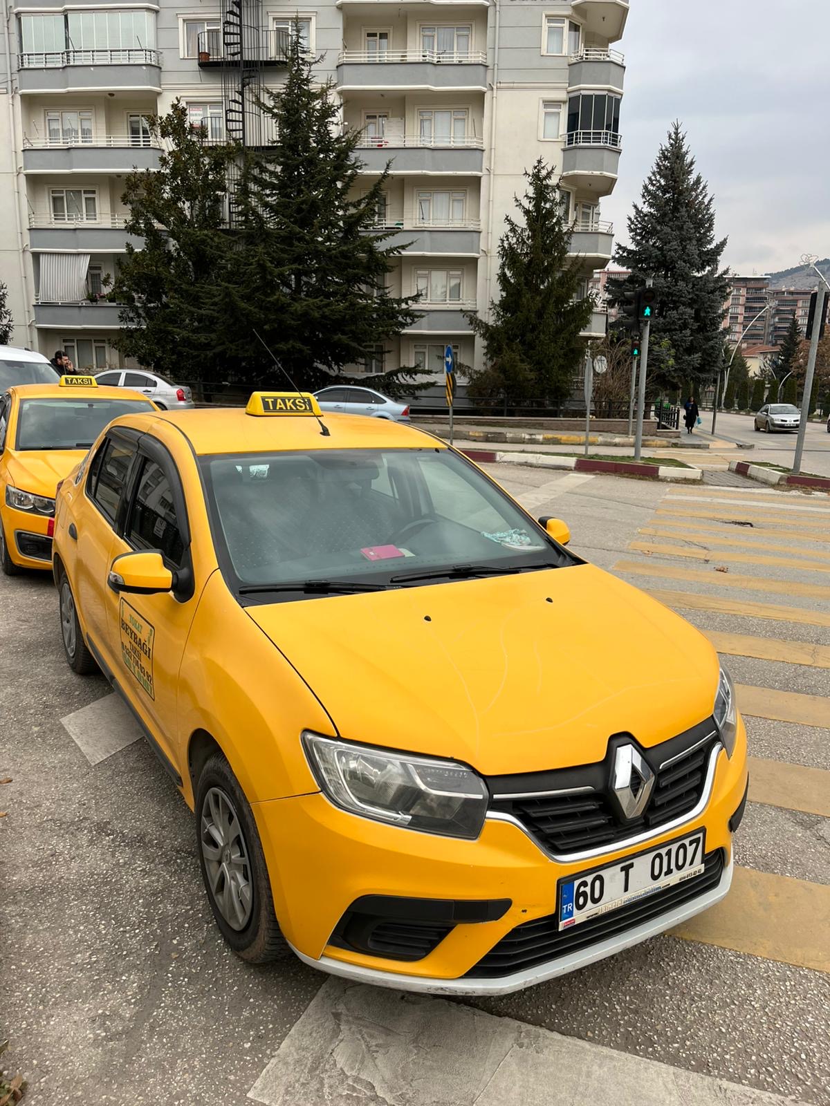 Tokat beybağı taksi 0541 774 03 92